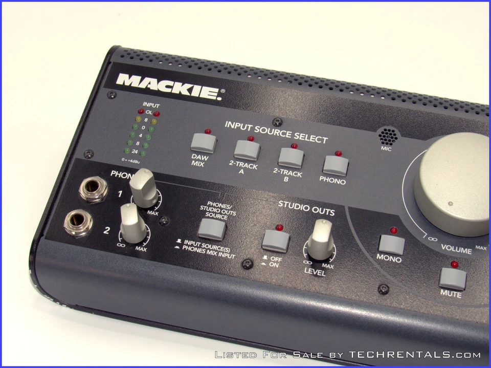 MACKIE BIG KNOB STUDIO COMMAND SYSTEM DESKTOP AUDIO CONTROL CENTER FULLY WORKS!! - Image 3 of 4