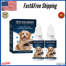 Cataract Drops for Dogs, Dog Eye Drops, Improve Vision Clarity, Improve Eye Visi