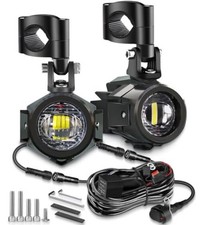 Motorcycle Auxiliary Lights Kit LED Spot LED Motorcycle Auxiliary Lights Kit