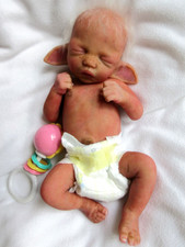 Full Body SILICONE Fairy - Reborn Baby Doll-    LILA ELF by NOEMI ROARKS