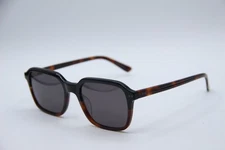 NEW INFACE IF9855-5544 BLACK HAVANA FADE AUTHENTIC FRAMES SUNGLASSES 55-20