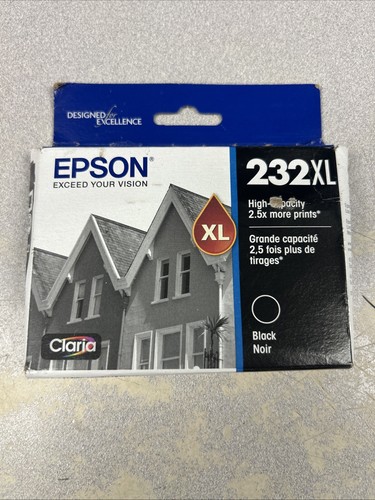 Genuine Epson 232XL Black Noir Claria Ink - 第 1/1 張圖片