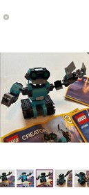 LEGO Creator 3-in-1 Robo Explorer Set #31062 Built Set. No Box. See Description