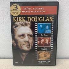 DVD Kirk Douglas Big Trees My Dear Secretary The Strange Love Martha Ives 3 Film