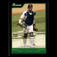 Kenji Johjima Rookie #219 2006 Bowman Seattle Mariners Baseball Card MLB NM. rookie card picture