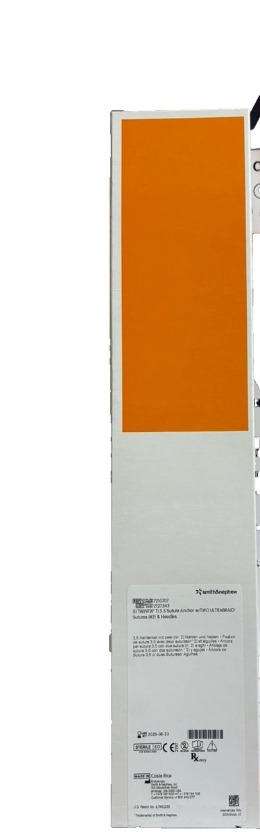 SMITH+NEPHEW Ref 7210707 TwinFix Ti Suture NeedlAnchor w/TWO