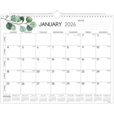 2 Year Wall Calendar 2026-2027, 14.57 x 11.42, Jan 2026 - Dec 2027, 24 Months