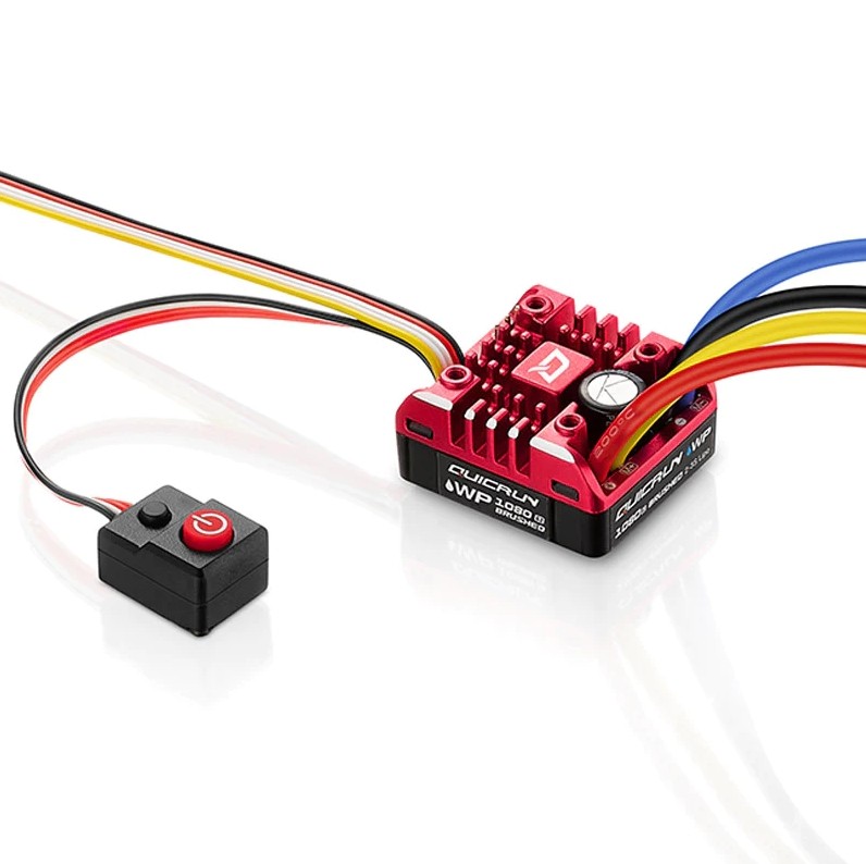 HobbyWing Quicrun WP 1080 G2 Brushed ESC 2-3S HRP 80A/400A XT60 HWI30120202