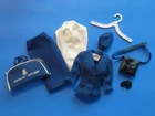 Vtg Barbie #984 American Airlines Stewardess Outfit, Complete #2 Japan OT Shoes