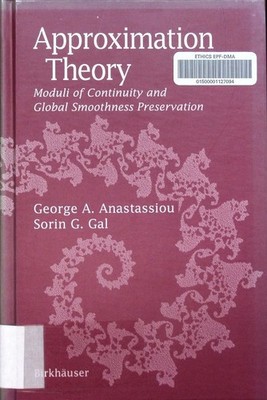 Approximation theory moduli of continuity and global smoothness preservation Geo