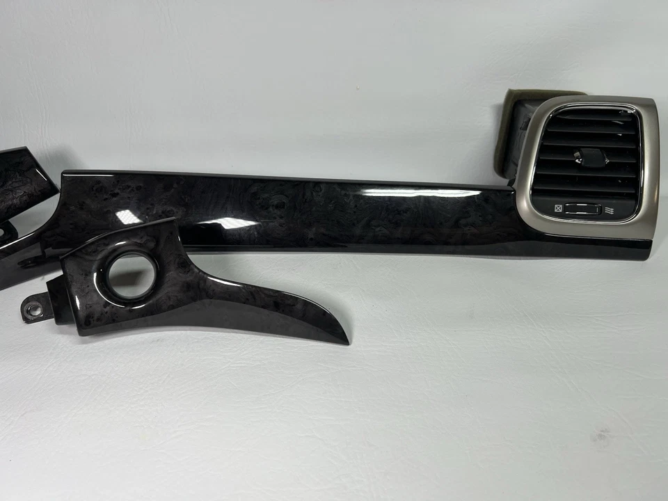 Jeep Grand Cherokee 2011-2021 Juego de bisel de ventilación de encendido OEM grano de madera Foto 4 de 4