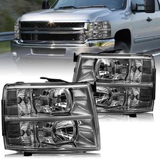 Headlight Assembly for 2007-2013 Chevy Silverado 1500 2500 3500