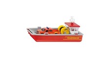Super Fire Engine Work Boat (Red/Grey)