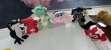 Neopets McDonald's 2004-2005 Vintage Plush Lot Of 6