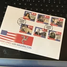 Isle of Man STAMAPS FDC First Day Cover 2006 Links with Washington Unaddressed