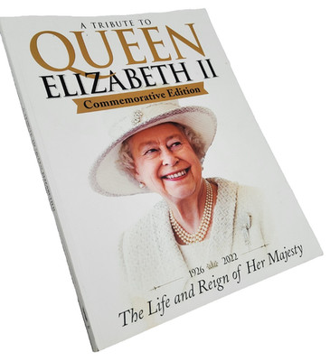 Queen Elizabeth II Tribute Book Commemorative Edition Royal Family 1926 2022