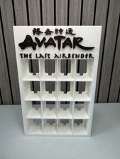 Funko Bitty Pop! Avatar The Last Airbender Complete Set Custom Display Case