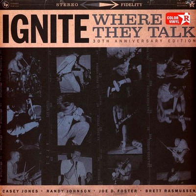 Ignite - Where They Talk 30th Anniversary Cloudy White  (1994 - US - Reissue)