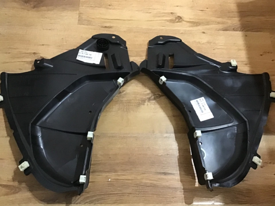 NEW GENUINE BMW 5 SERIES G30 G31 FRONT WHEEL ARCH LOWER FENDER LINER COVER PAIR - Image 2 of 2