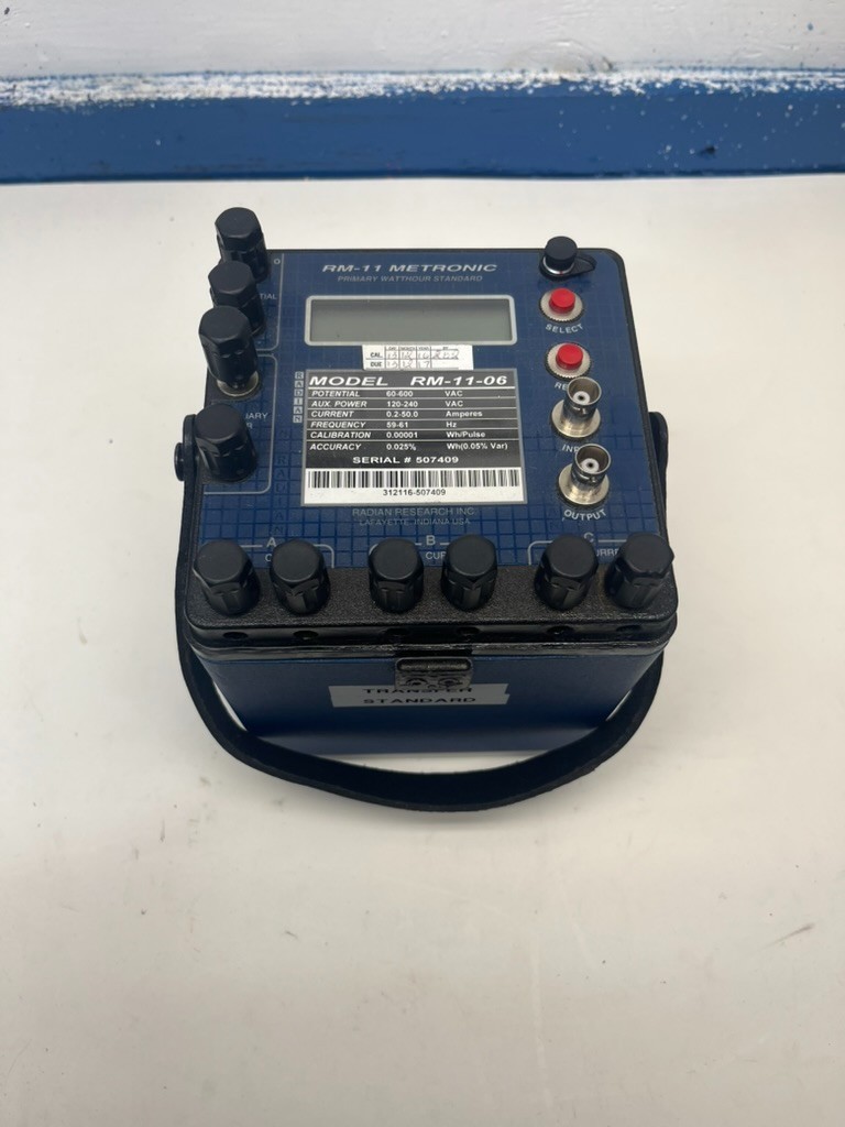 Radian RM-11-06 Metronic Primary Watthour Standard