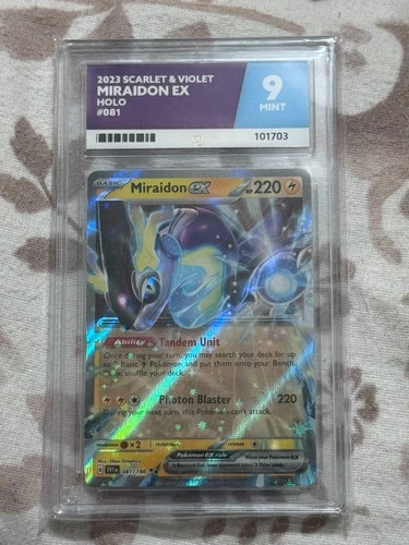 Ace 9 - Miraidon ex 081/198 Sv01: Scarlet & Violet Base Set Holo