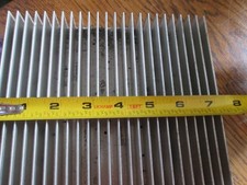 Aluminin heat sink 7-1/4x6-3/4-1-1/4 height