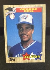 1987 Topps - All-Star George Bell Toronto Blue Jays #612 (MLB Baseball)