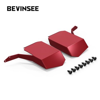 BEVINSEE Aluminum Dynamic Cold Air Intake Scoop For BMW E60 520i 525i 530i M54