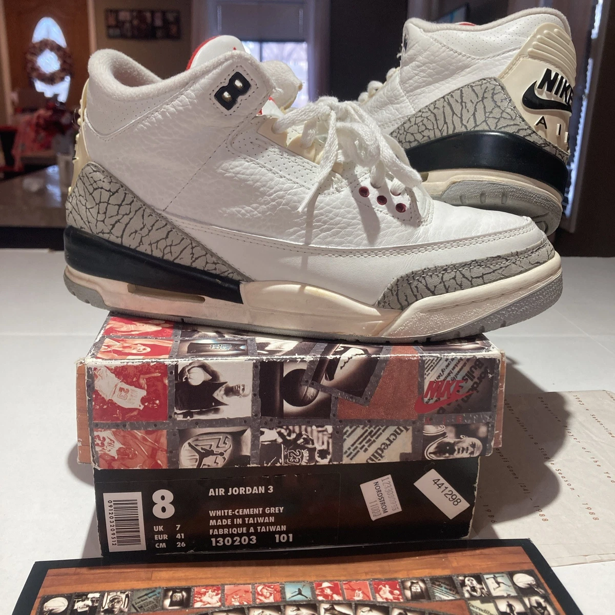 Jordan 3 Retro 1994 White for Sale - Authenticity Guaranteed - eBay
