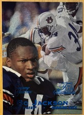 2012 Fleer Retro Flair Showcase Bo Jackson Legacy Collection Row 0 Auburn /100