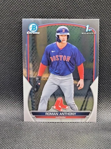 2023 Bowman Chrome ROMAN ANTHONY rookie card RC - 1st - BCP-71 - Boston Red Sox