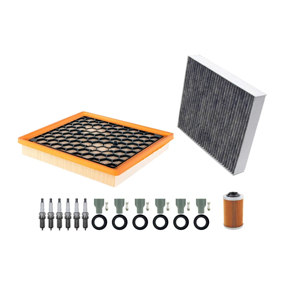 Kit de afinación Denso NGK 6 bujías y botas Kit para Saab 9-5 2,8 V6 Turbo A28NER Foto 2 de 2