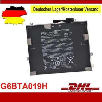 G6BTA019H Ersatz Akku Ersatz für Wacom Cintiq Companion 2 DTH-W1310 DTH-W1310L