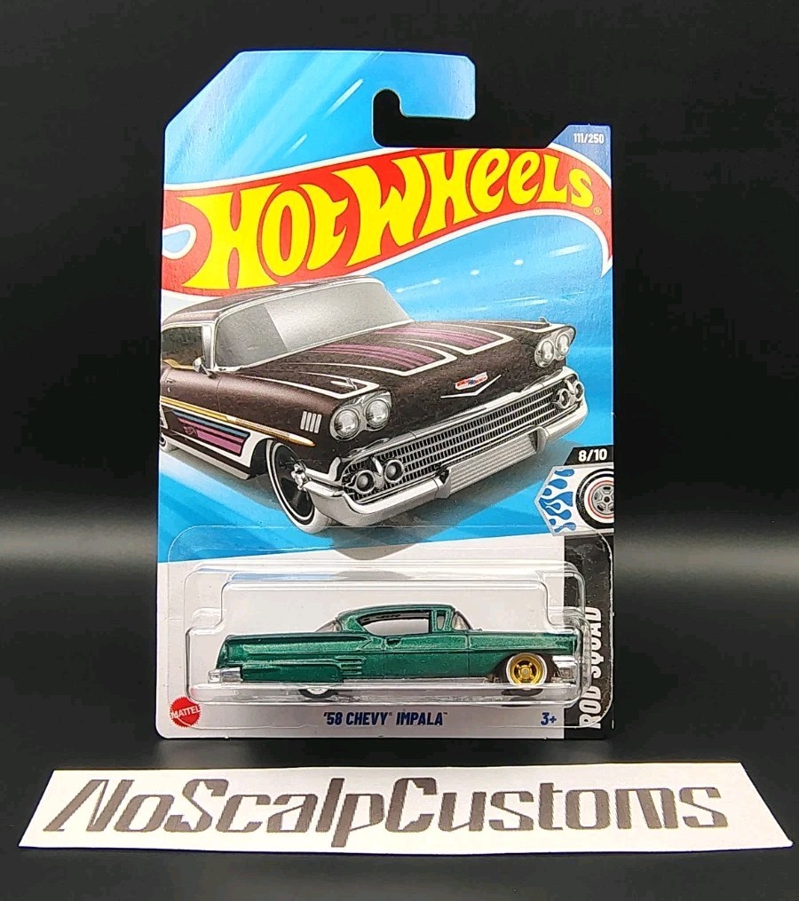 NoScalpCustoms - Hot Wheels* '58 Chevy Impala 