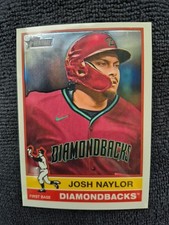 2025 Topps Heritage JOSH NAYLOR #49 Chrome Arizona Diamondbacks
