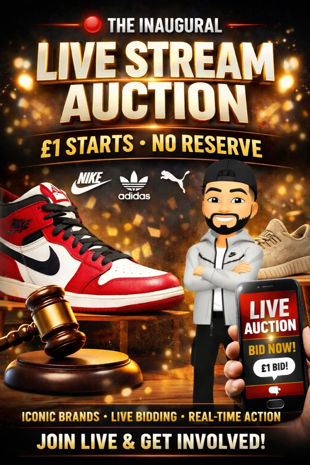DEBUT Live Stream Premiere £1 Starts NR Nike Adidas Vans Puma + MORE 🔥✅📦