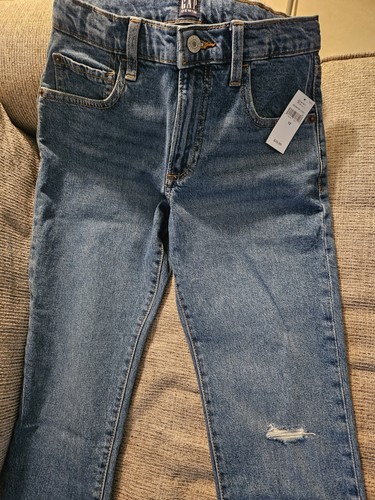 Gap Kids Distressed Slim Taper Jeans Boys Slim size 12 - Picture 2 of 5