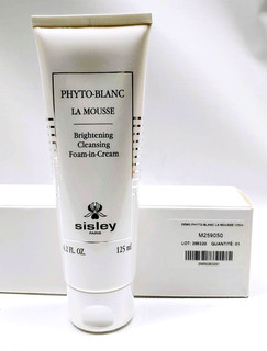 Sisley Phyto Blanc Brightening Cleansing Foam in Cream La Mousse 4.2oz