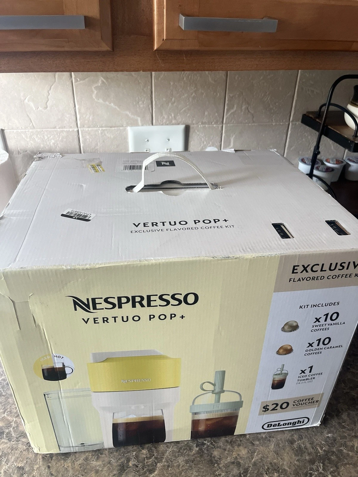 Nespresso Limited Edition Vertuo Pop + Coffee & Espresso Maker *READ*