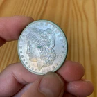 1884 Morgan dollar silver - no mark (Philadelphia)