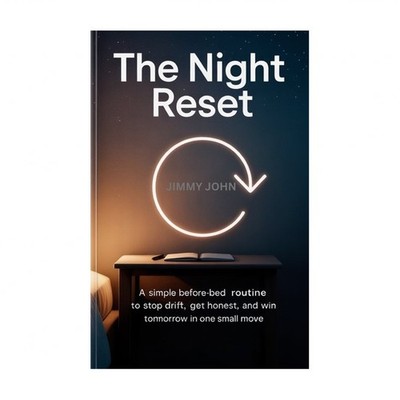 The Night Reset: A Simple Before-Bed Routine to Stop Drift, Get Honest, and W...