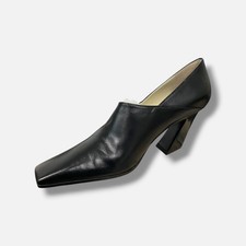 Bottega Veneta Women's Black Lewis Heel Shoes Size 36.5