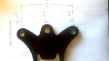 Weld On Bat Wing For I Beam Axle 23 T Bucket Hot Rat Rod Coupe Roadster 32 Duece