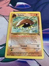 Pokemon TCG Fossil LP Kabuto 50/62