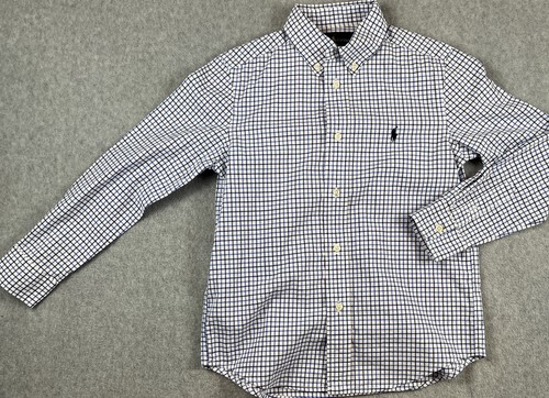 Polo Ralph Lauren Button Down Shirt Lot of 3 Boy's Size 7 Plaid Flannel Pony - Picture 16 of 23