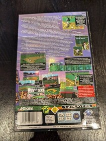 Frank Thomas Big Hurt Baseball - Sega Saturn - PAL - Boxed With Manual
