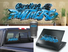 Carolina Panthers Sticker Decal Graffiti Car Truck Window Wall Laptop Bumper