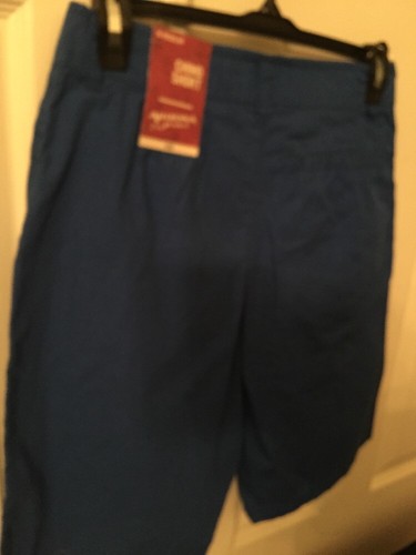 NWT - Boy's Arizona Jean Co. Blue Chino Shorts, 16 Regular - Picture 9 of 9