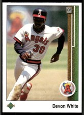 2009 Upper Deck #110 Devon White 1989 20th Anniversary Buybacks
