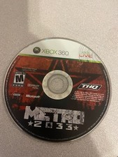 XBox 360 Metro 2033 game ( disc only ) free shipping to canada